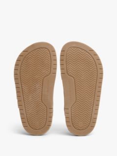 Suede TH Monogram T-Bar Mules — Beige 5
