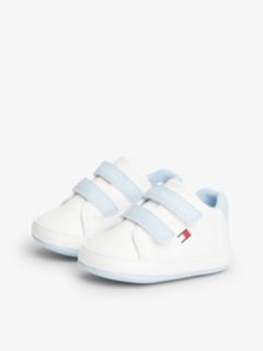Flag Hook And Loop Trainers — White 2