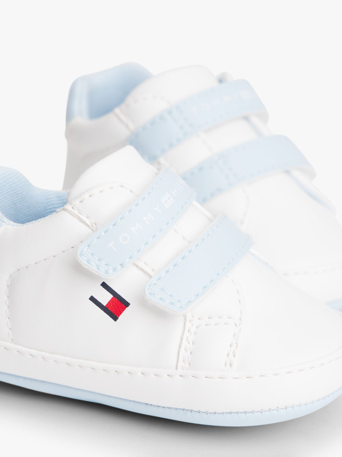 Flag Hook And Loop Trainers — White