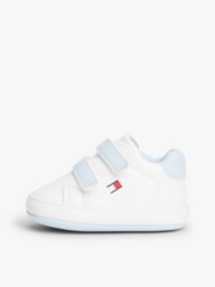 Flag Hook And Loop Trainers — White 7