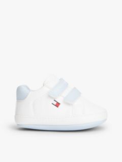 Flag Hook And Loop Trainers — White 1