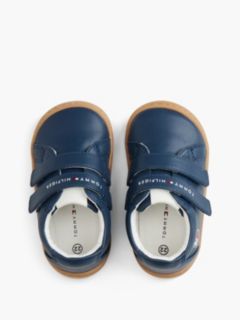 Logo Graphic Mid-Top Trainers — Blue 3