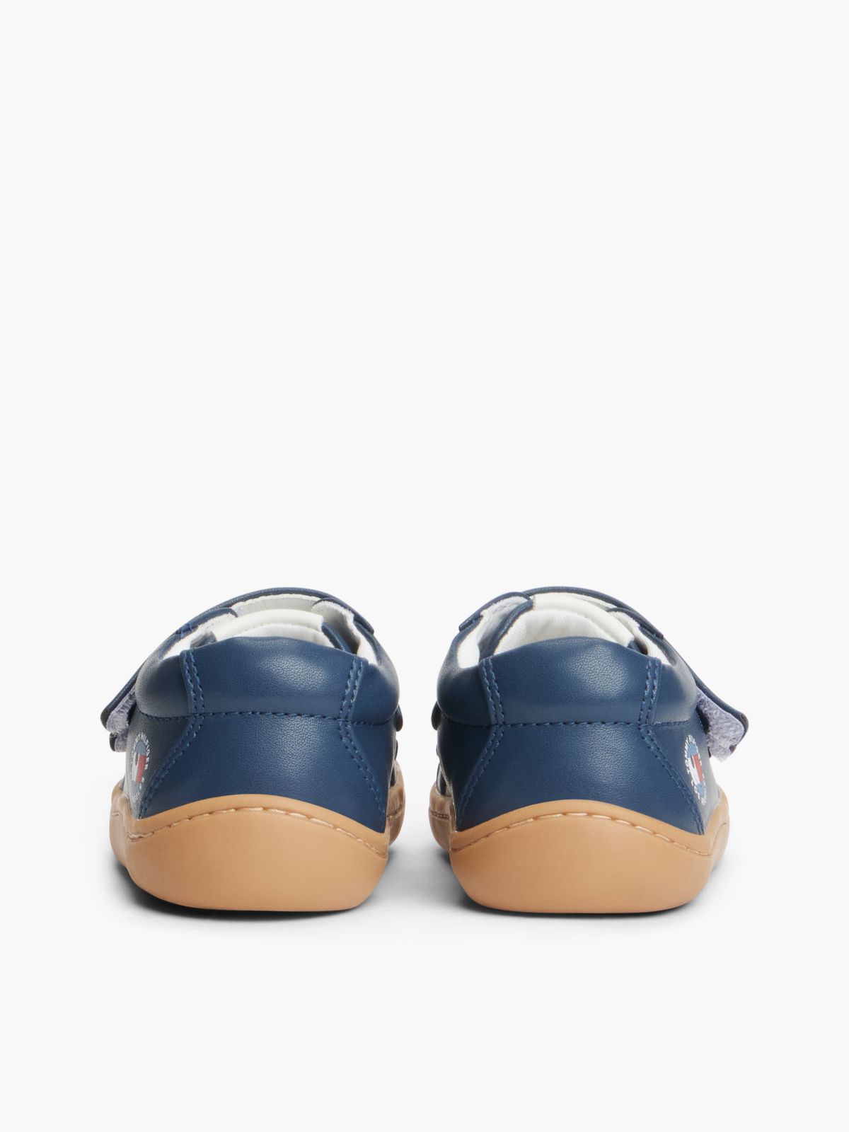 Logo Graphic Mid-Top Trainers — Blue