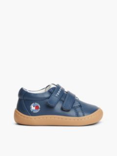 Logo Graphic Mid-Top Trainers — Blue 1
