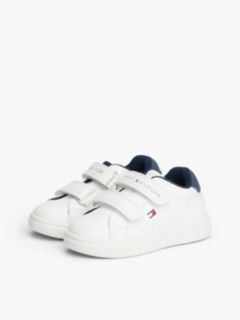 Flag Hook And Loop Trainers — White 2