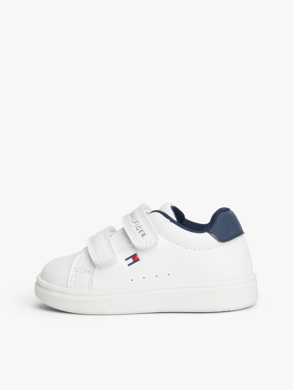 Flag Hook And Loop Trainers — White