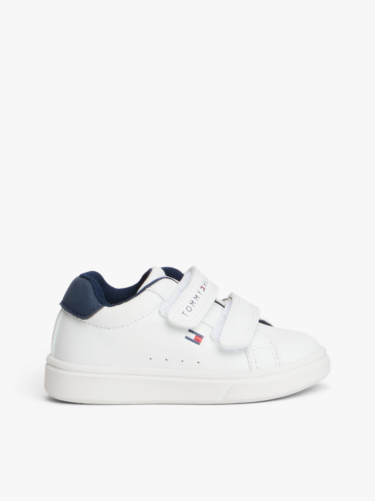 Flag Hook And Loop Trainers — White