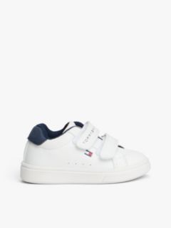 Flag Hook And Loop Trainers — White 1