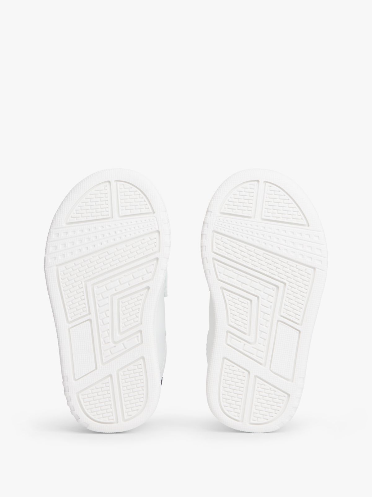 Tonal Flag Hook And Loop Trainers — Beige