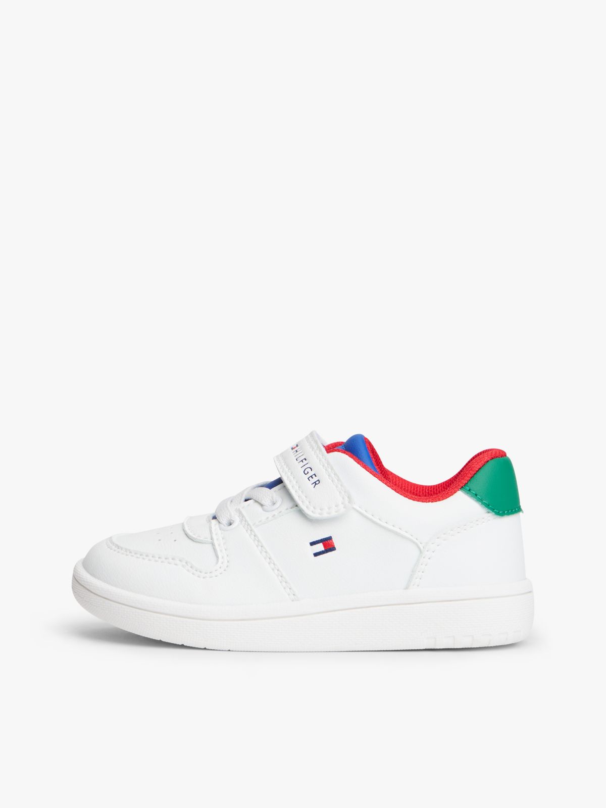 Logo Colour-Pop Hook And Loop Trainers — Multi