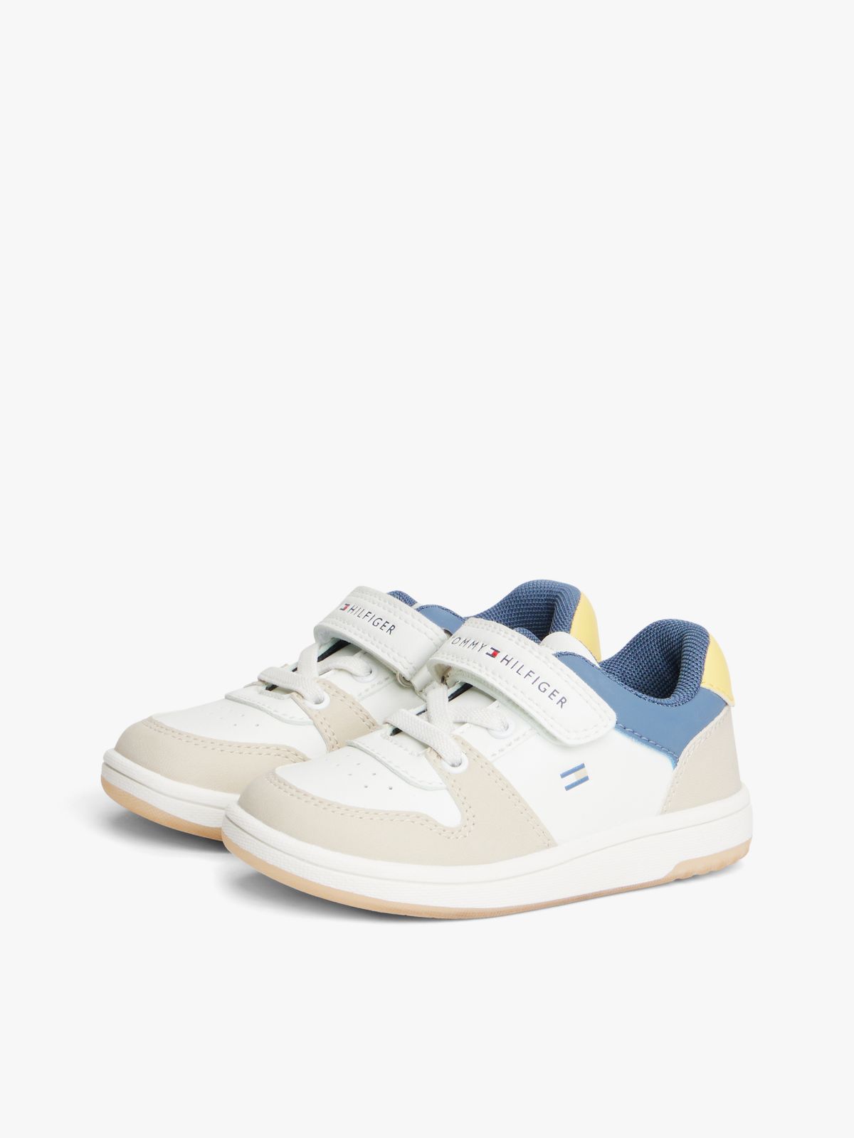 Colour-Pop Tonal Flag Trainers — Multi