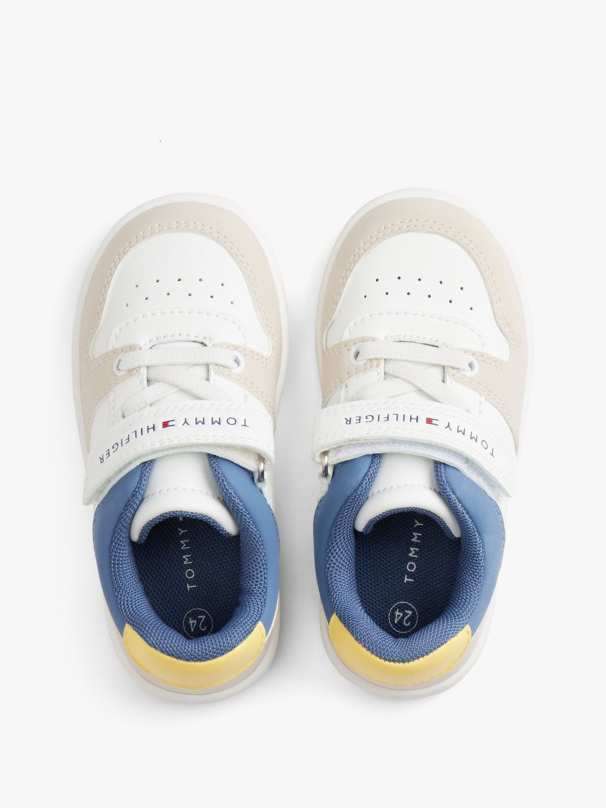 Colour-Pop Tonal Flag Trainers — Multi
