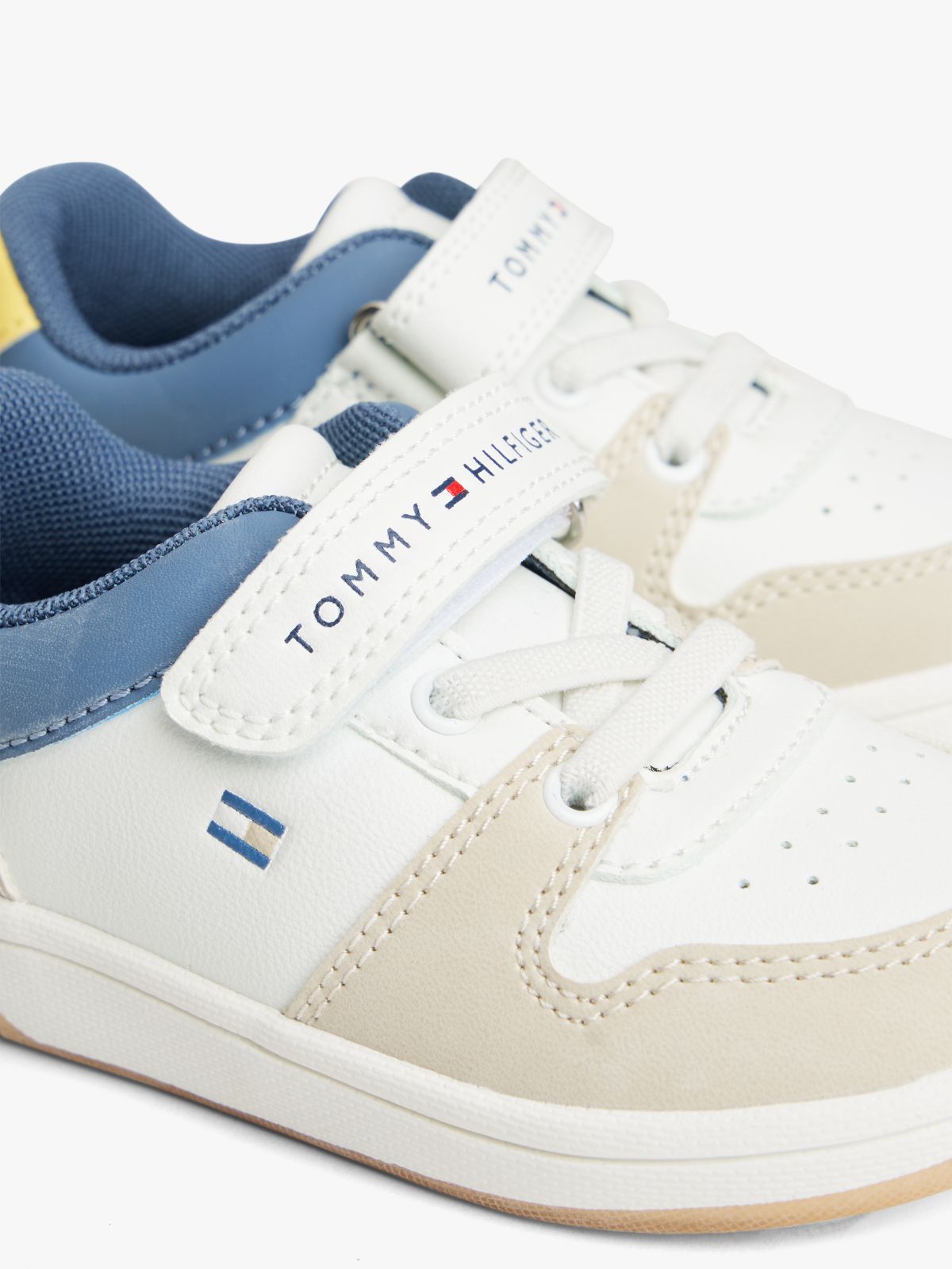 Colour-Pop Tonal Flag Trainers — Multi