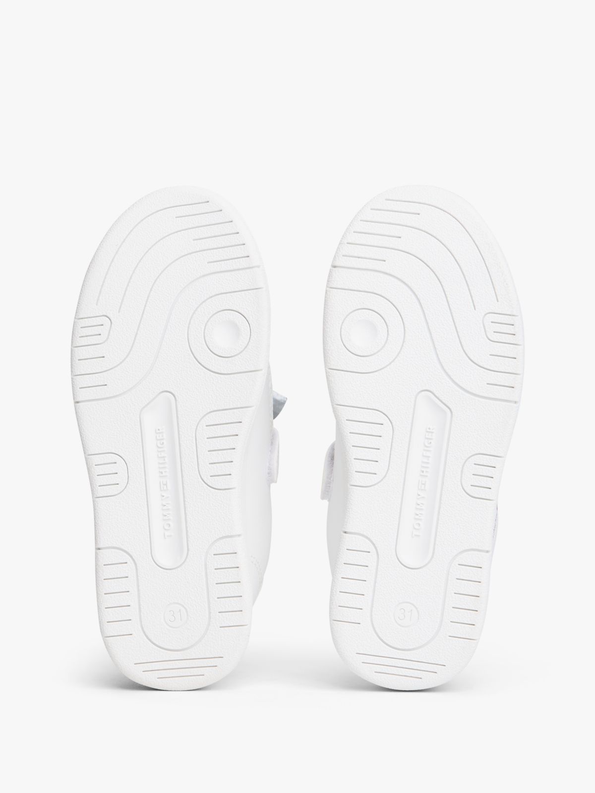 Logo Zip-Up Trainers — White