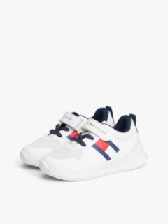 Hook And Loop Mesh Trainers — White 2