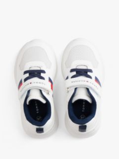 Hook And Loop Mesh Trainers — White 3