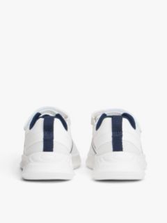 Hook And Loop Mesh Trainers — White 4