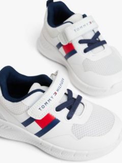 Hook And Loop Mesh Trainers — White 6