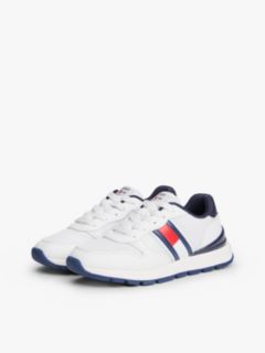 Flag Mesh Trainers — White 2