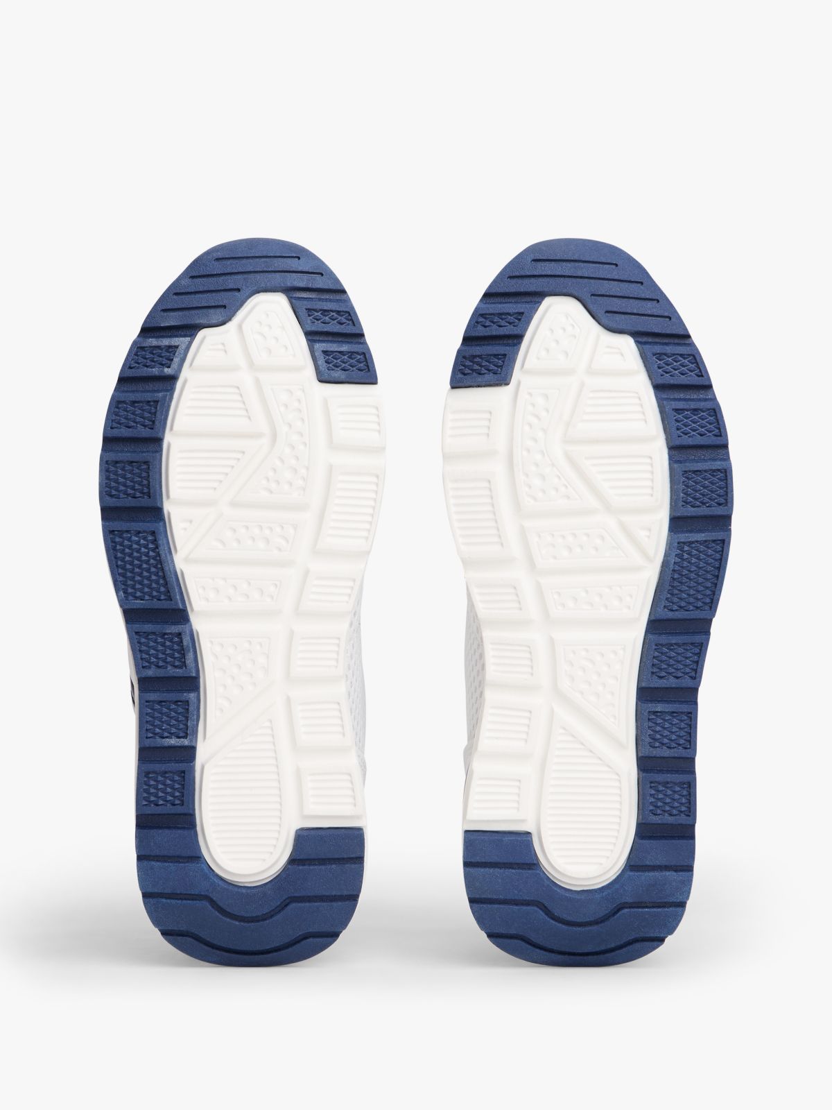 Flag Mesh Trainers — White
