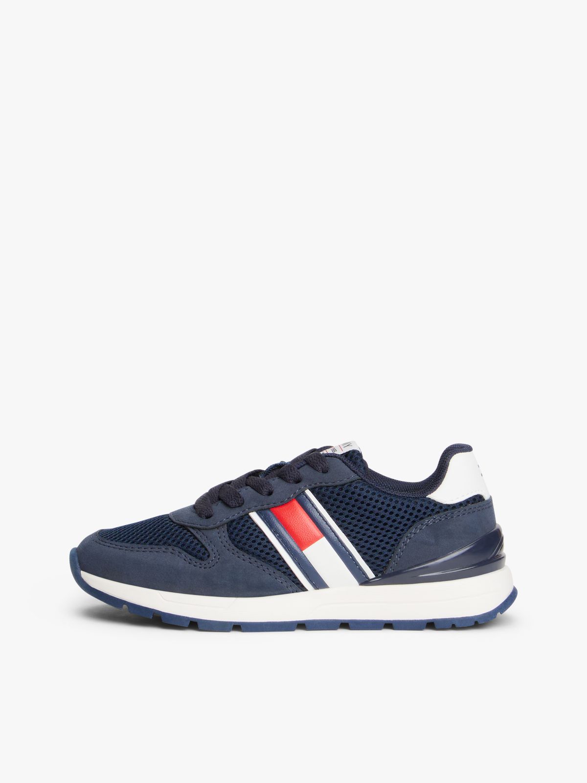 Flag Mesh Trainers — Blue
