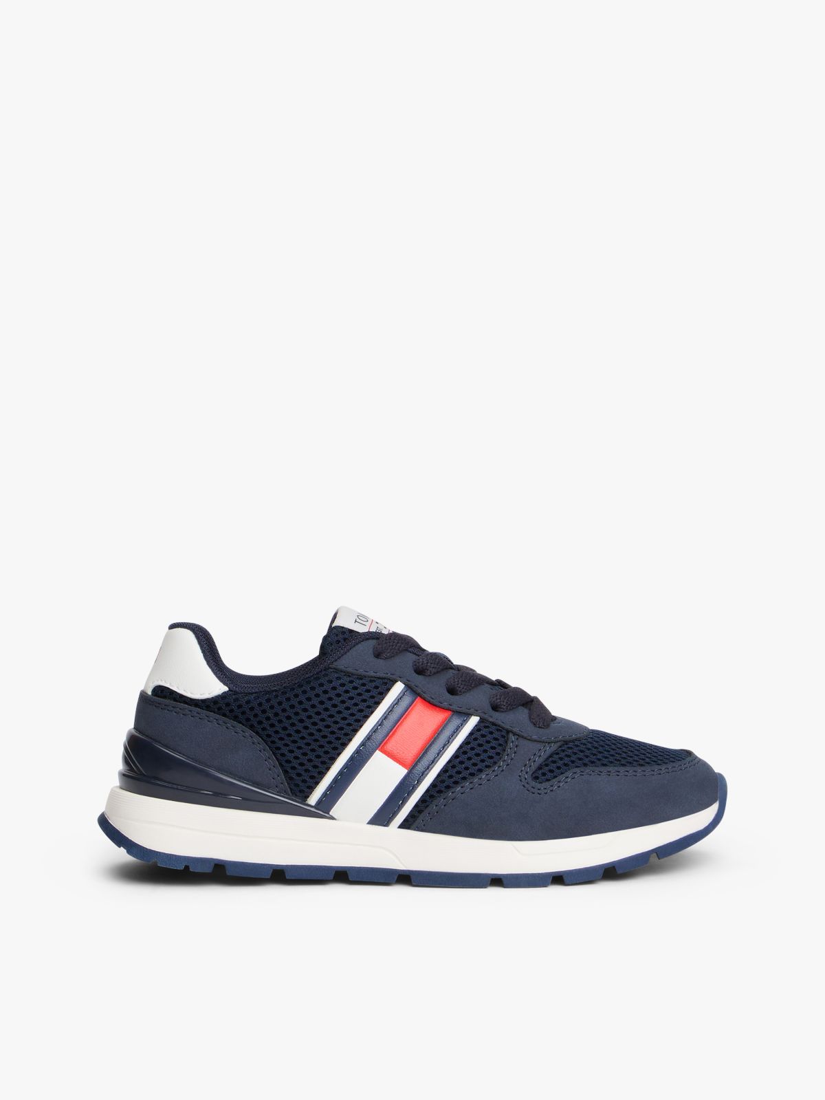 Flag Mesh Trainers — Blue