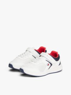Hook And Loop Mesh Trainers — White 2