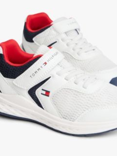 Hook And Loop Mesh Trainers — White 6