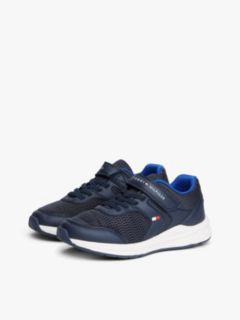 Hook And Loop Mesh Trainers — Blue 2
