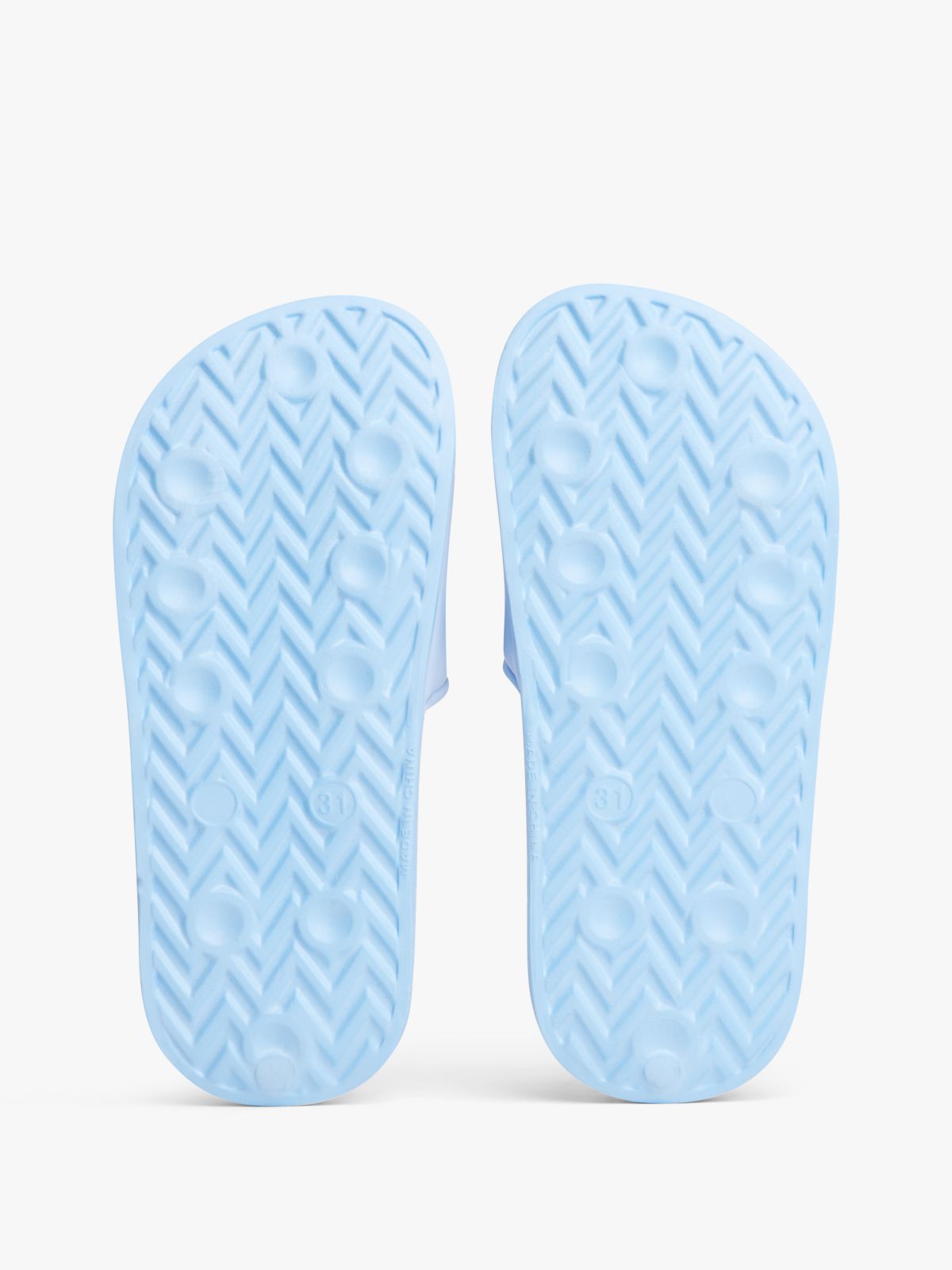 Logo Pool Slides — Blue