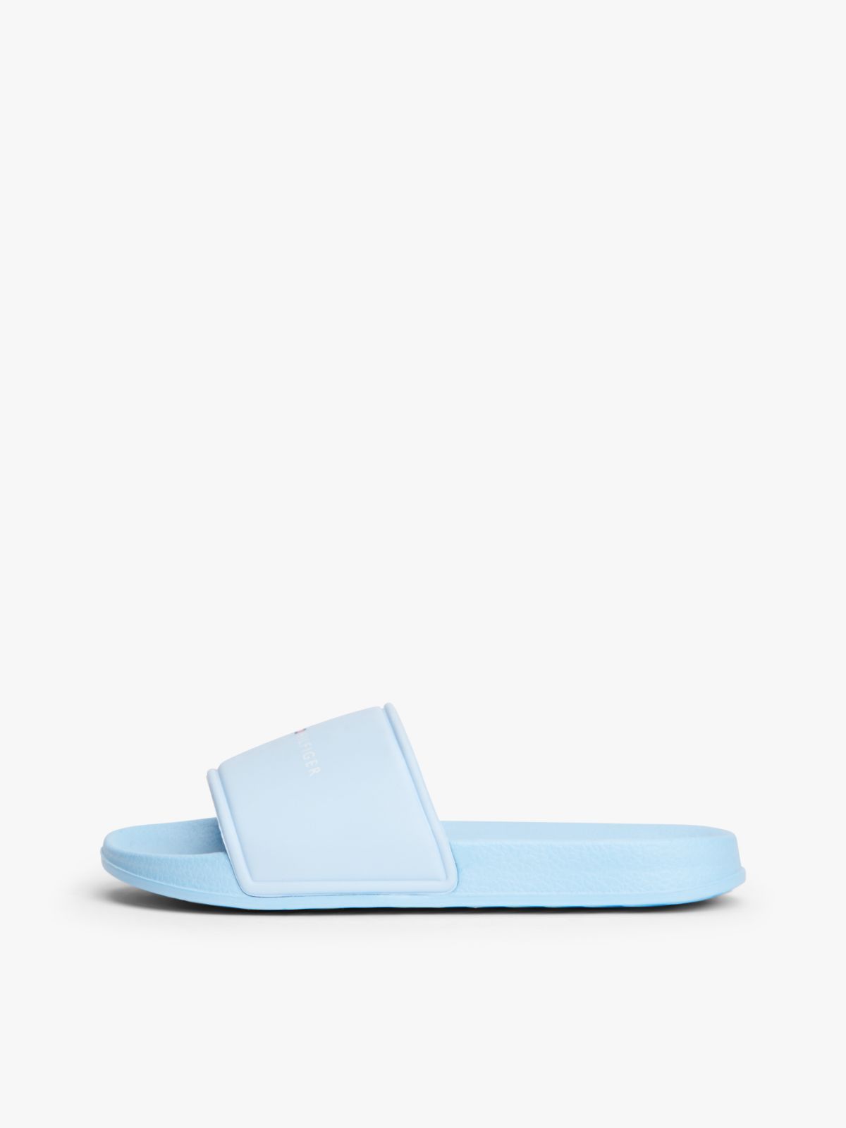 Logo Pool Slides — Blue