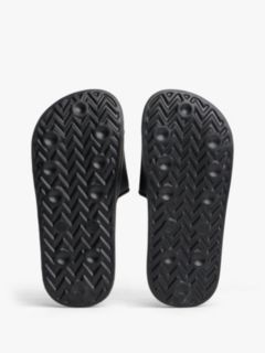Logo Pool Slides — Black 5