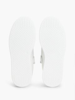 TH Monogram Glitter Platform Trainers — White 5