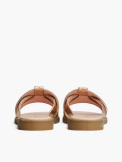 Metallic Glitter Mules — Pink 4