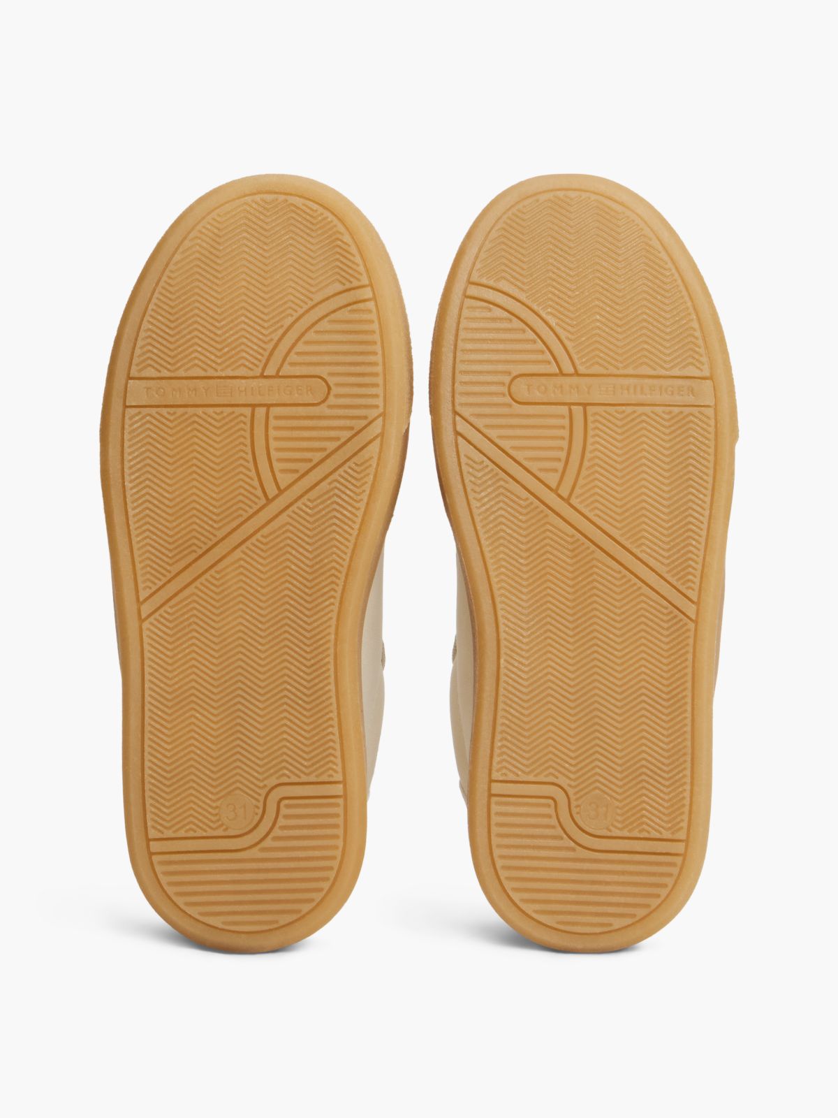 Teddy Lined Lace-Up Trainers — Beige
