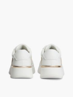 TH Monogram Charm Lace-Up Trainers — White 4