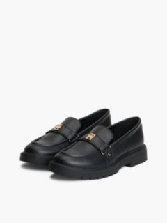 TH Monogram Cleat Loafers — Black 2