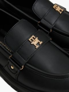 TH Monogram Cleat Loafers — Black 6