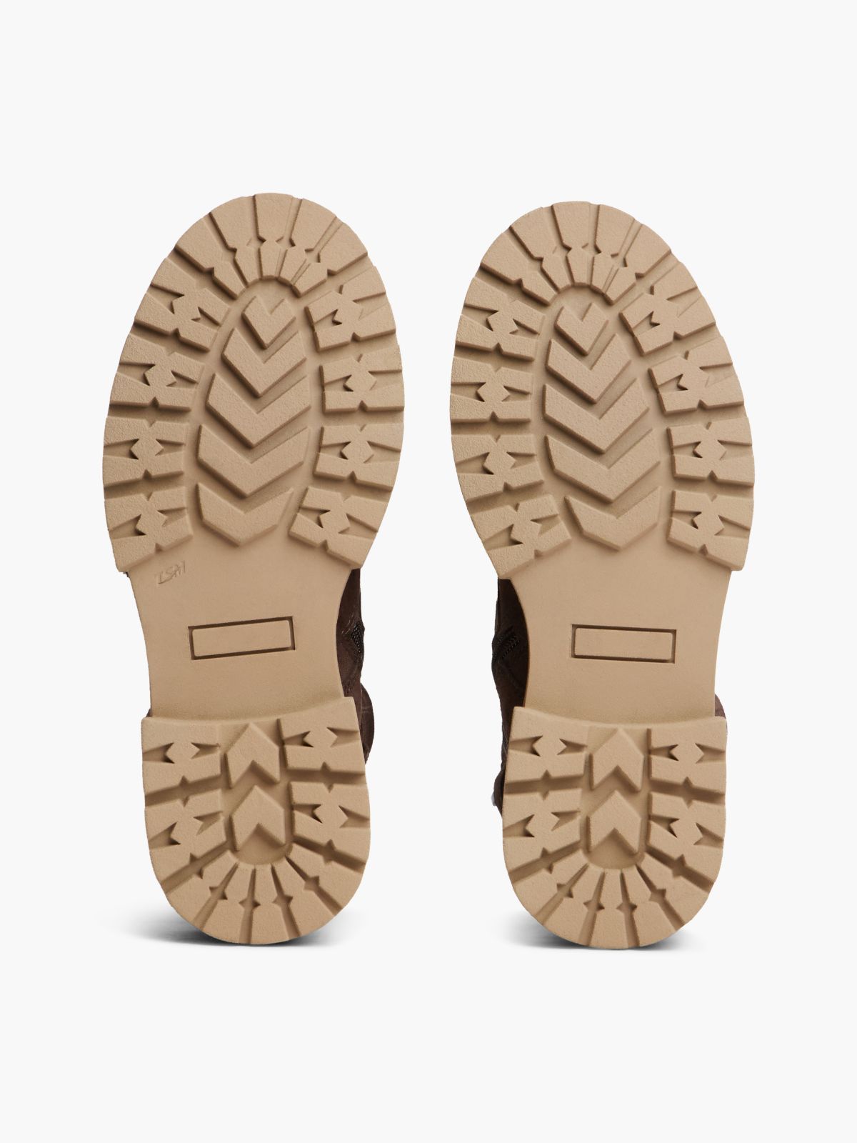 Suede TH Monogram Cleat Lace-Up Boots — Brown