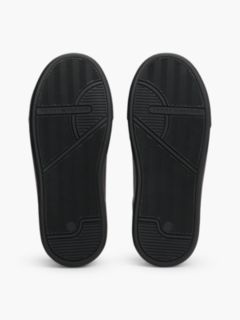 Flag Logo Lace-Up Trainers — Black 5