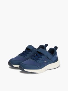 Tonal Hook And Loop Ripstop Trainers — Blue 2
