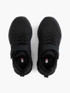Tonal Hook And Loop Ripstop Trainers — Black 3