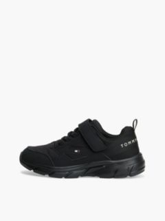 Tonal Hook And Loop Ripstop Trainers — Black 7
