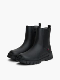 Global Stripe Cleat Chelsea Boots — Black 2