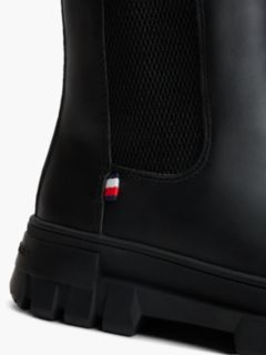 Global Stripe Cleat Chelsea Boots — Black 6