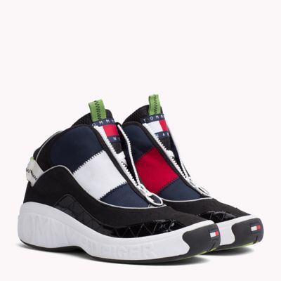 black tommy hilfiger sneakers