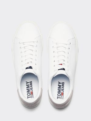 mens tommy hilfiger trainers white