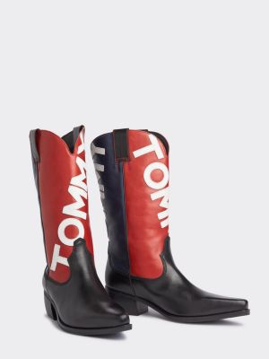 tommy hilfiger chelsea boots black