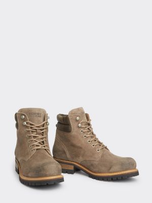 mens suede lace up boots