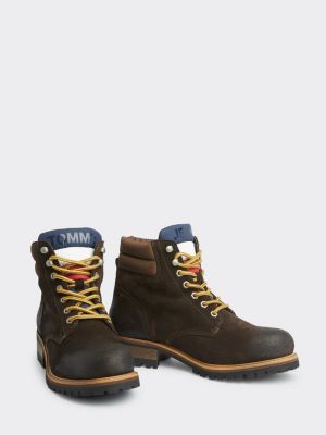 mens suede lace up boots